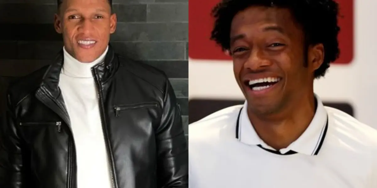 Yerry Mina se presumió en redes sociales y Juan Guillermo Cuadrado no se aguantó y se la montó como solo él sabe.