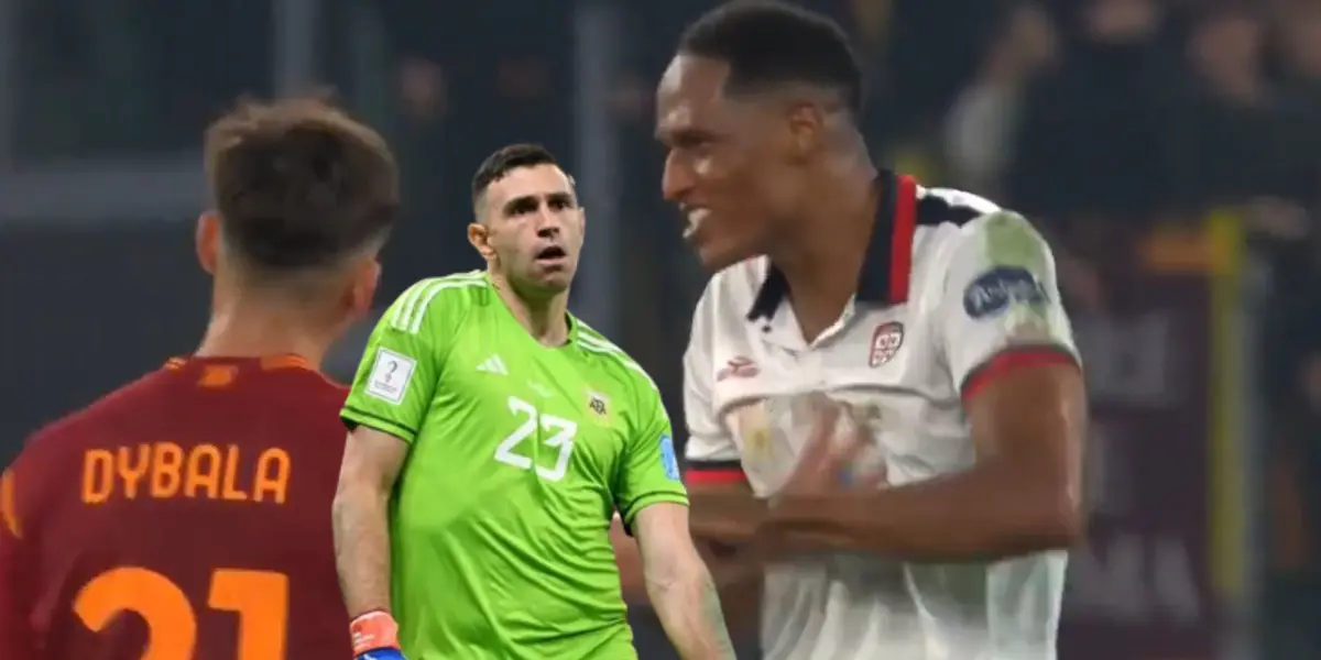 Yerry Mina sufrió una nueva burla por parte de un seleccionador argentino.