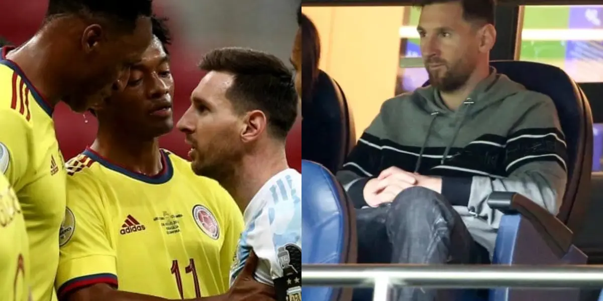 Yerry Mina y Lionel Messi tuvieron un fuerte encontronazo hace poco tiempo, pero los dos jugadores tienen proyectos en común. 