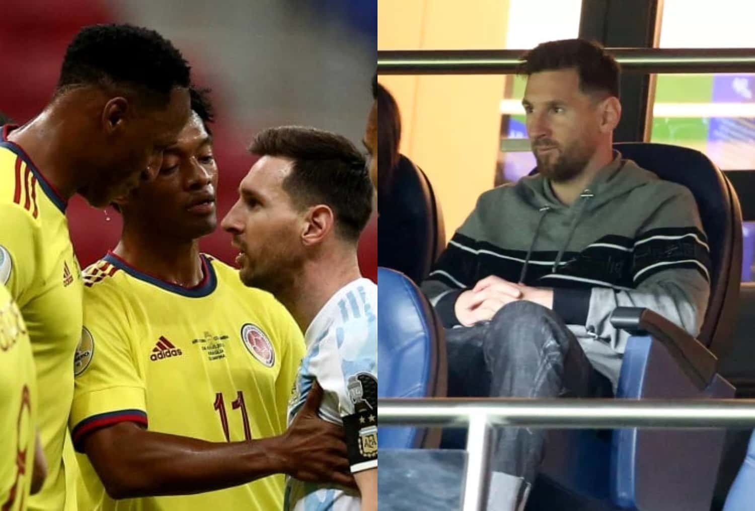 Yerry Mina y Lionel Messi tuvieron un fuerte encontronazo hace poco tiempo, pero los dos jugadores tienen proyectos en común.