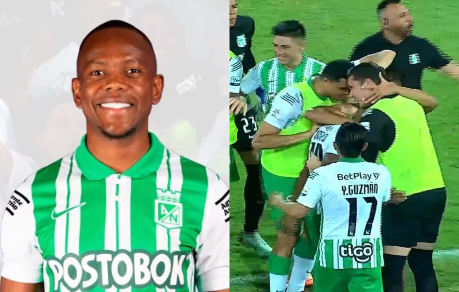 Yerson Candelo marcó un golazo contra el Deportes Tolima y sorprendió con lo que hizo en su celebración.