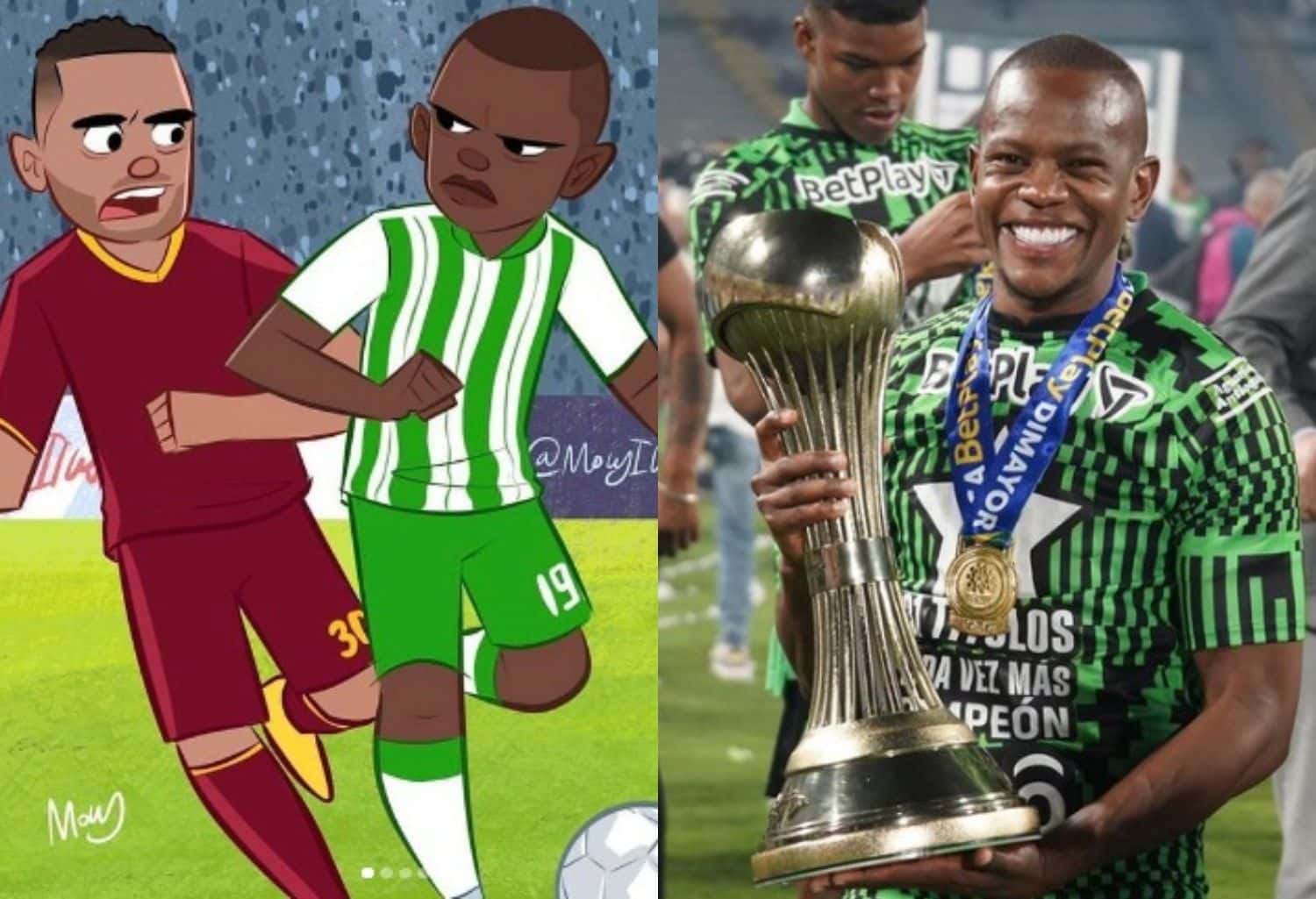 Yerson Candelo marcó uno de los mejores goles de todo el mundo en lo que va del año 2022.
