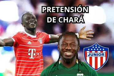 Yimmi Chará suena para el Junior FC.