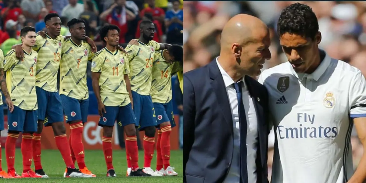 Zinedine Zidane, entrenador del Real Madrid, tiene en carpeta a un crack colombiano para la defensa, ante las constantes fallas de Varane