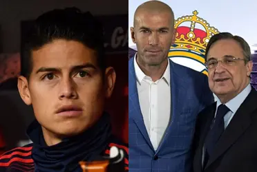 Zinedine Zidane es recordado por sacar a James Rodríguez del Real Madrid y ahora el entrenador francés ayudaría al equipo español con la llegada de un jugador.