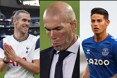 Zinedine Zidane sacó a James Rodríguez y Gareth Bale por la puerta de atrás del Real Madrid, ahora su equipo se a en picada y esto es lo que piensa hacer el francés para remediarlo. 