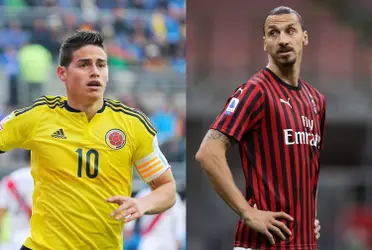 Zlatan Ibrahimović con el AC Milán tomaría una decisión trascendental, algo de lo que debería aprender James Rodríguez.