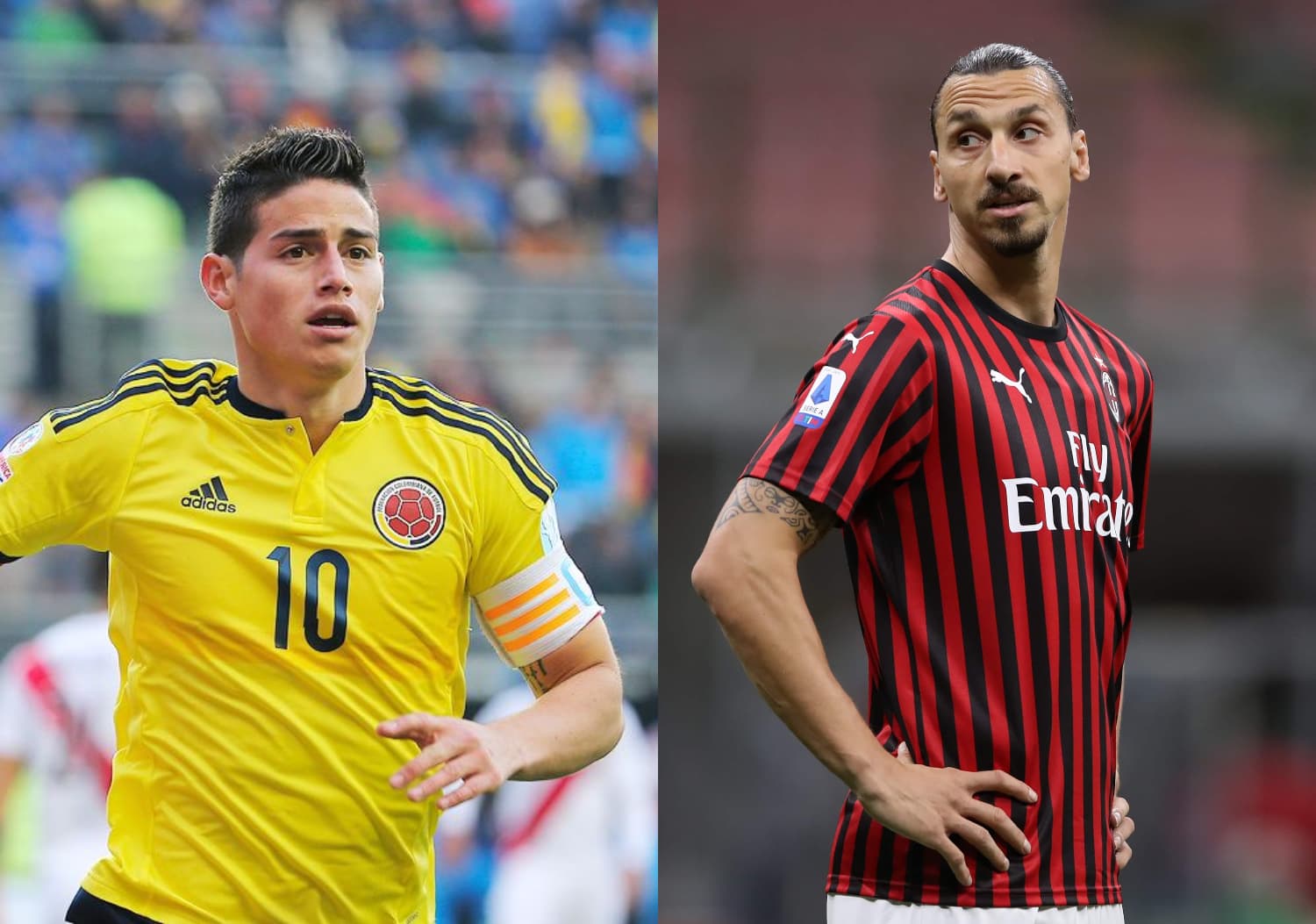 Zlatan Ibrahimović con el AC Milán tomaría una decisión trascendental, algo de lo que debería aprender James Rodríguez.