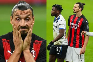 Zlatan Ibrahimović en medio de un insólito karma que no vio venir en el AC Milán.