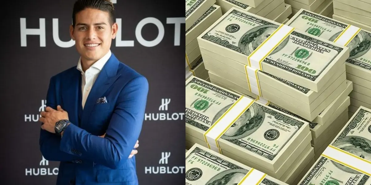 James 2025 rodriguez hublot