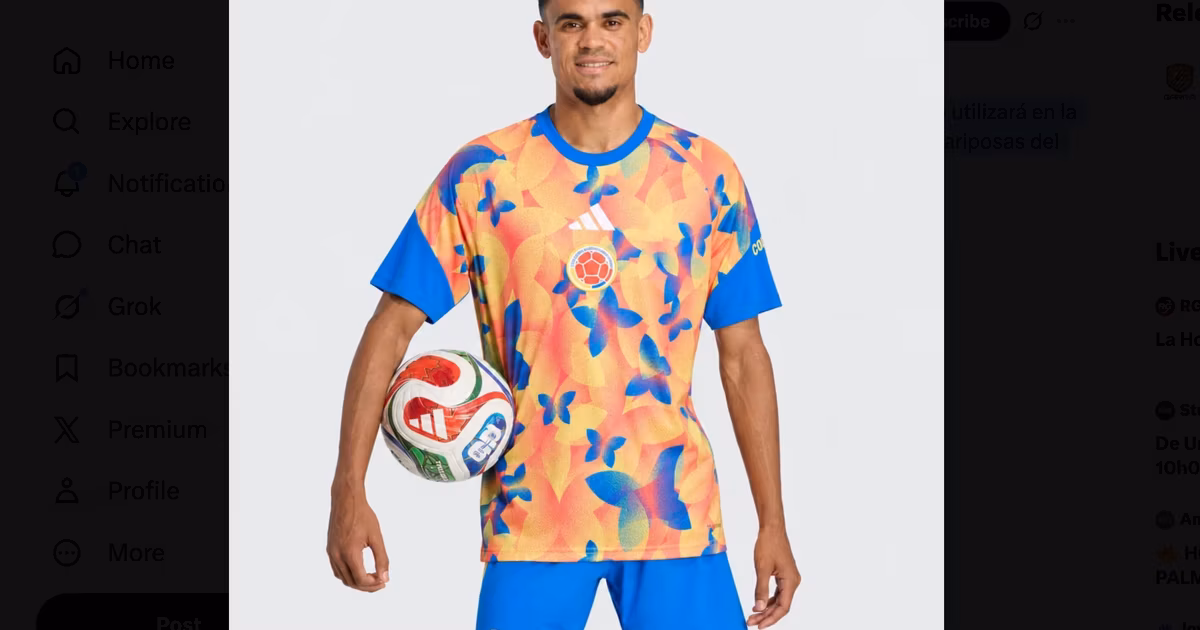 Colombia vestirá realismo mágico: se filtra la nueva camiseta de la Selección