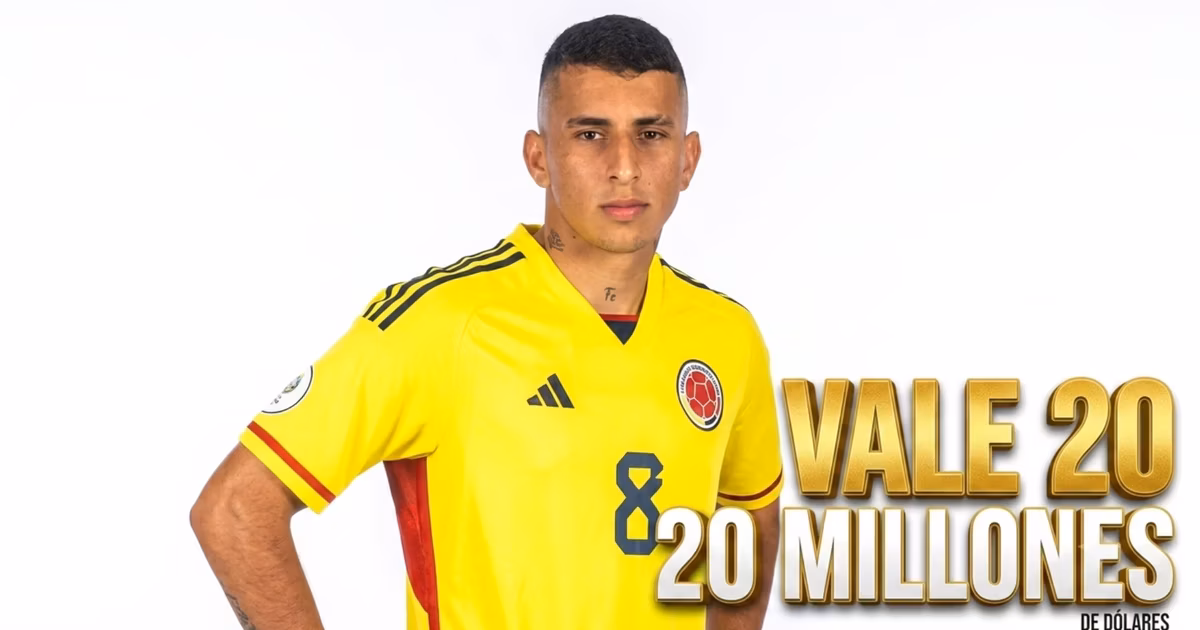 Gustavo Puerta vale 20 millones