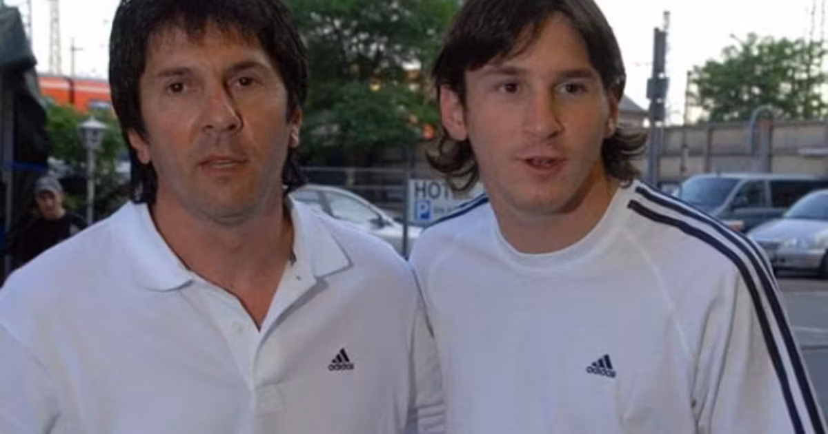 Leo y Jorge Messi