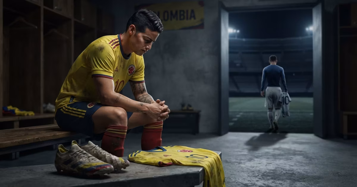 Lionel Messi y James Rodríguez