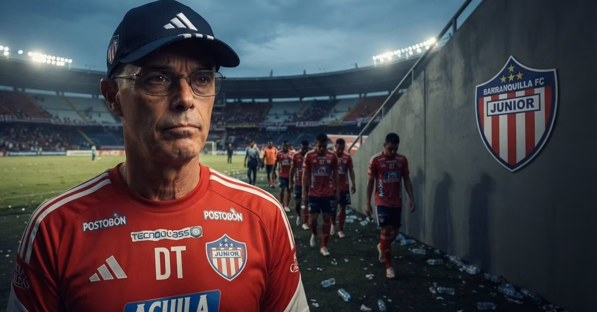 Junior respaldó a Alfredo Arias pese al golpe histórico que sufrió contra Barranquilla FC