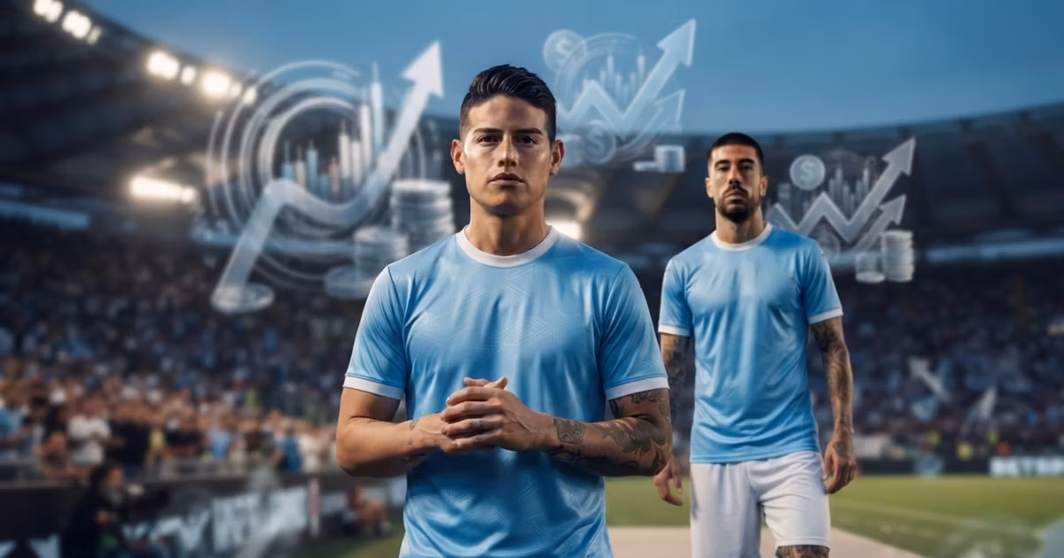Mattia Zaccagni y James Rodríguez