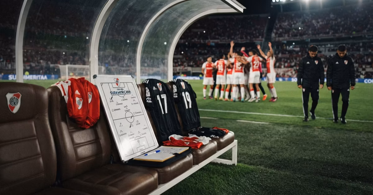 Banco de suplentes de River