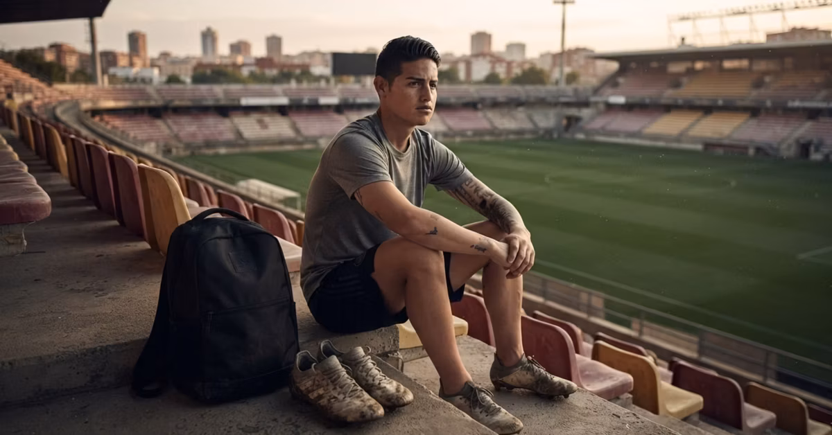James Rodríguez cambia los partidos por las calles de Madrid mientras espera un nuevo equipo