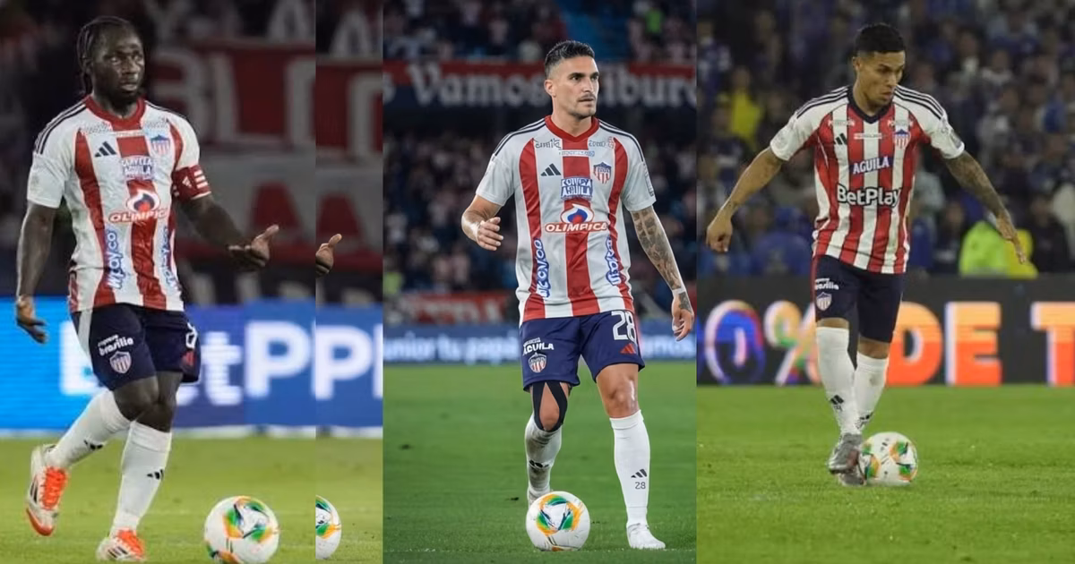 Yimmi Chará, Guillermo Celis y Juan David Ríos