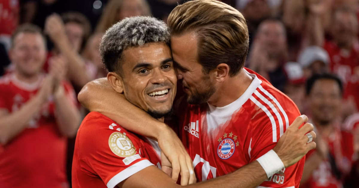 Luis Díaz golpeó primero y Harry Kane arrancó la Bundesliga sin goles