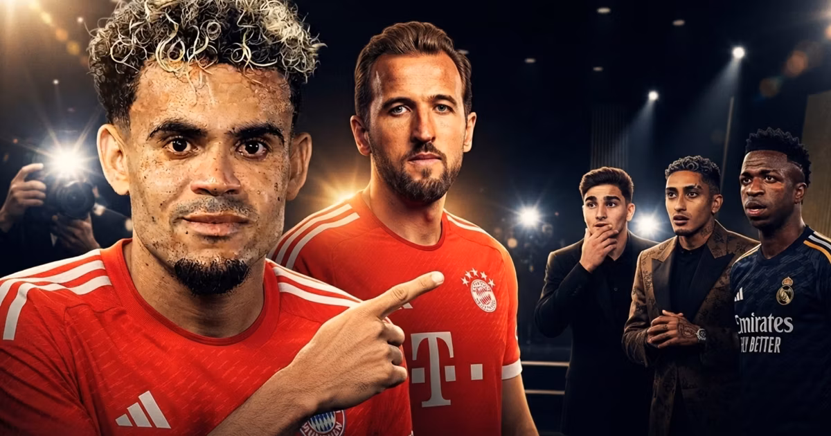 Luis Díaz eligió a Harry Kane como su candidato para el Balón de Oro
