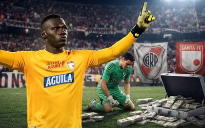 Weimar Asprilla ganó el duelo ante River, pero Santiago Beltrán tendría una valoración muy superior