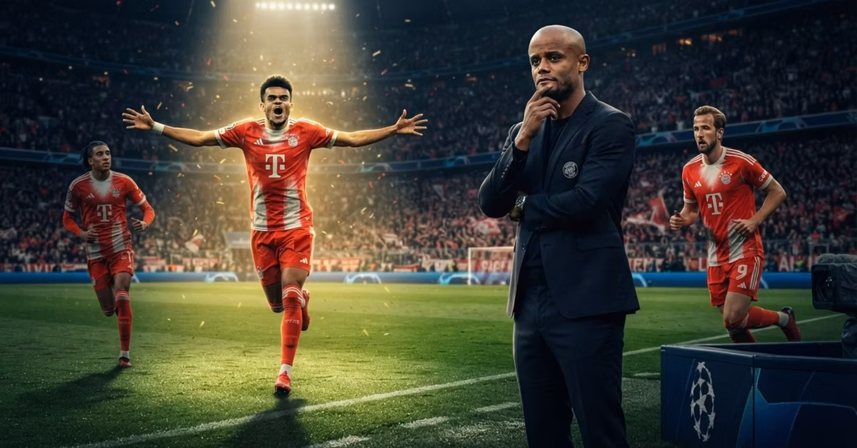 Luis Díaz responde con goles mientras Kompany prepara una competencia feroz en el ataque del Bayern