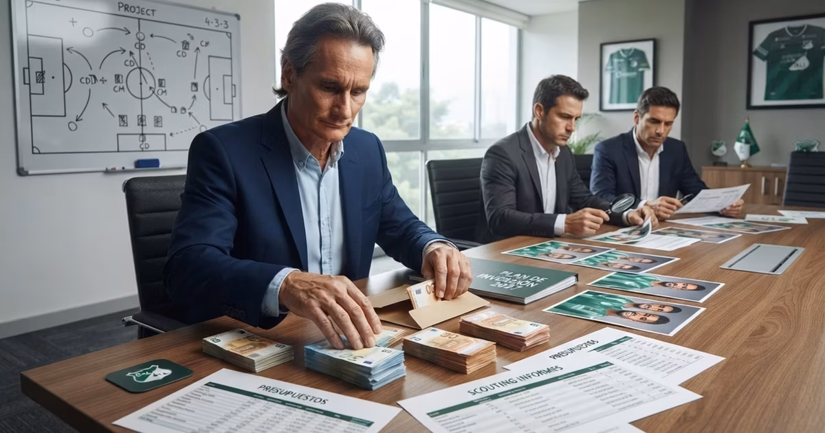 Joaquín Losada Fina planificando