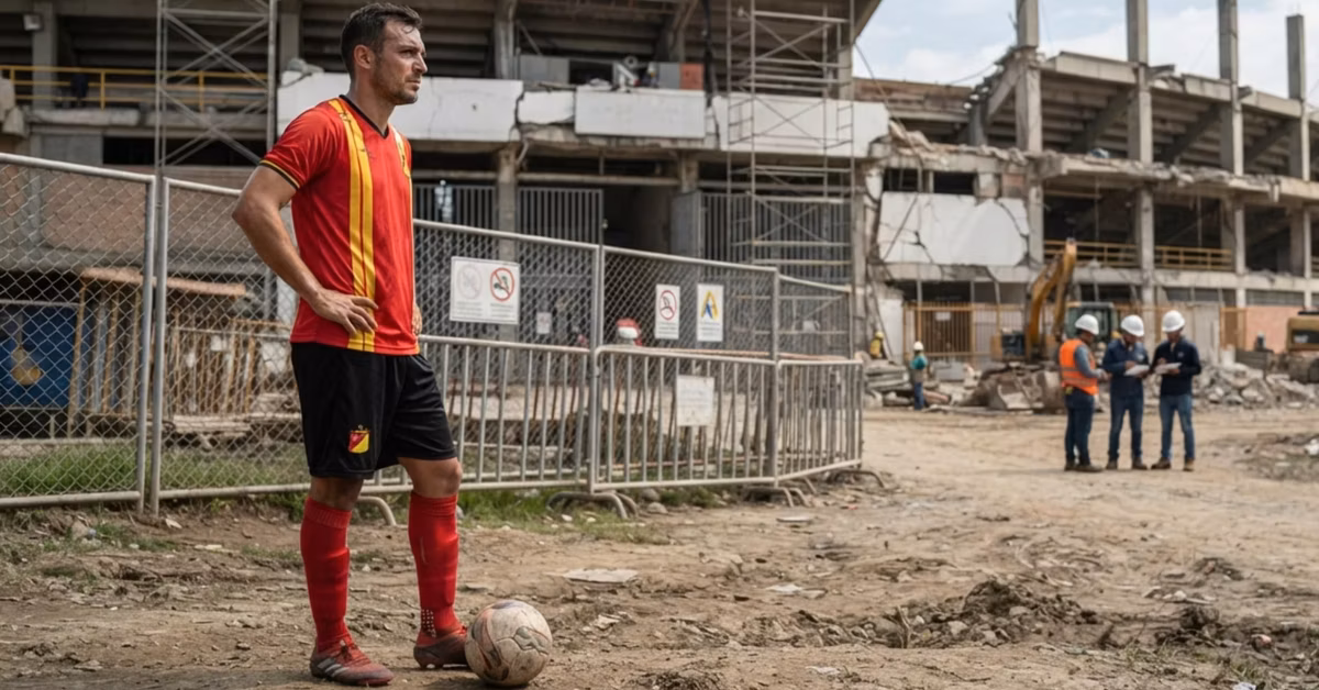 Millonaria reparación necesitaría el estadio Hernán Ramírez Villegas tras los daños provocados por el terremoto