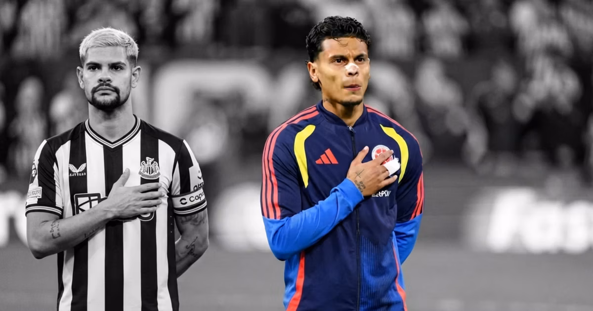 Bruno Guimarães y Richard Ríos