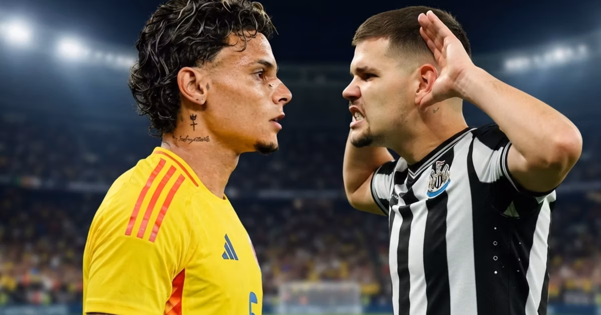 Bruno Guimarães y Richard Ríos