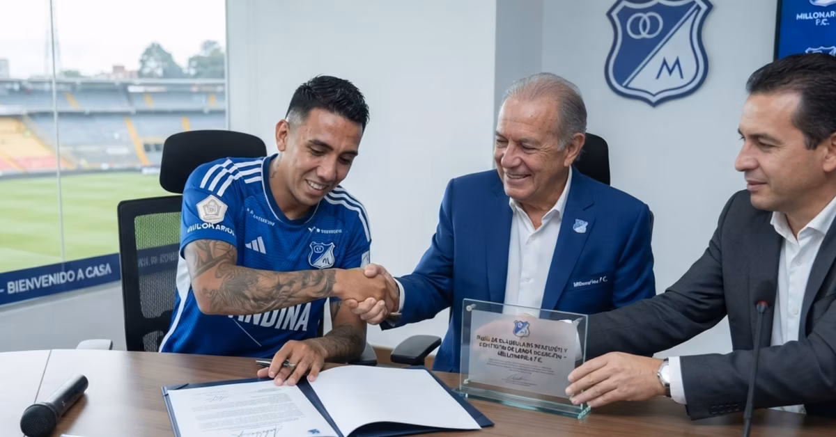 Millonarios prepara una inversión millonaria para asegurar la continuidad de Rodrigo Contreras