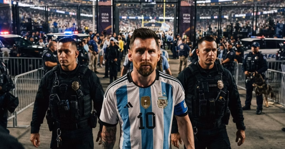 Messi habría recibido amenazas de bomba durante el Mundial 2026