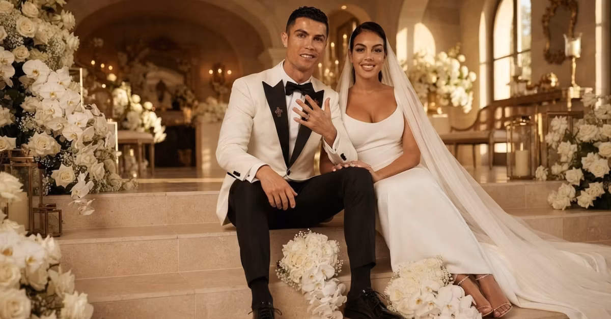 El traje de lujo que Cristiano Ronaldo eligió para su boda con Georgina Rodríguez costó más de 3 mil dólares