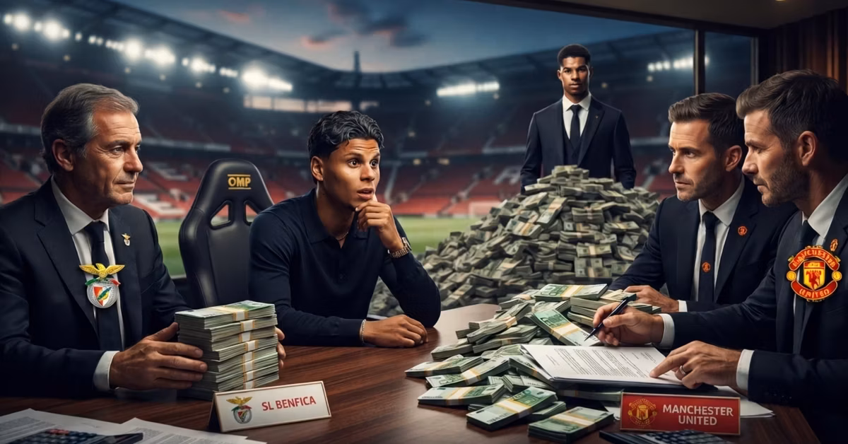 Richard Ríos podría multiplicar su salario en Manchester United, pero seguiría lejos de Marcus Rashford, el mejor pagado