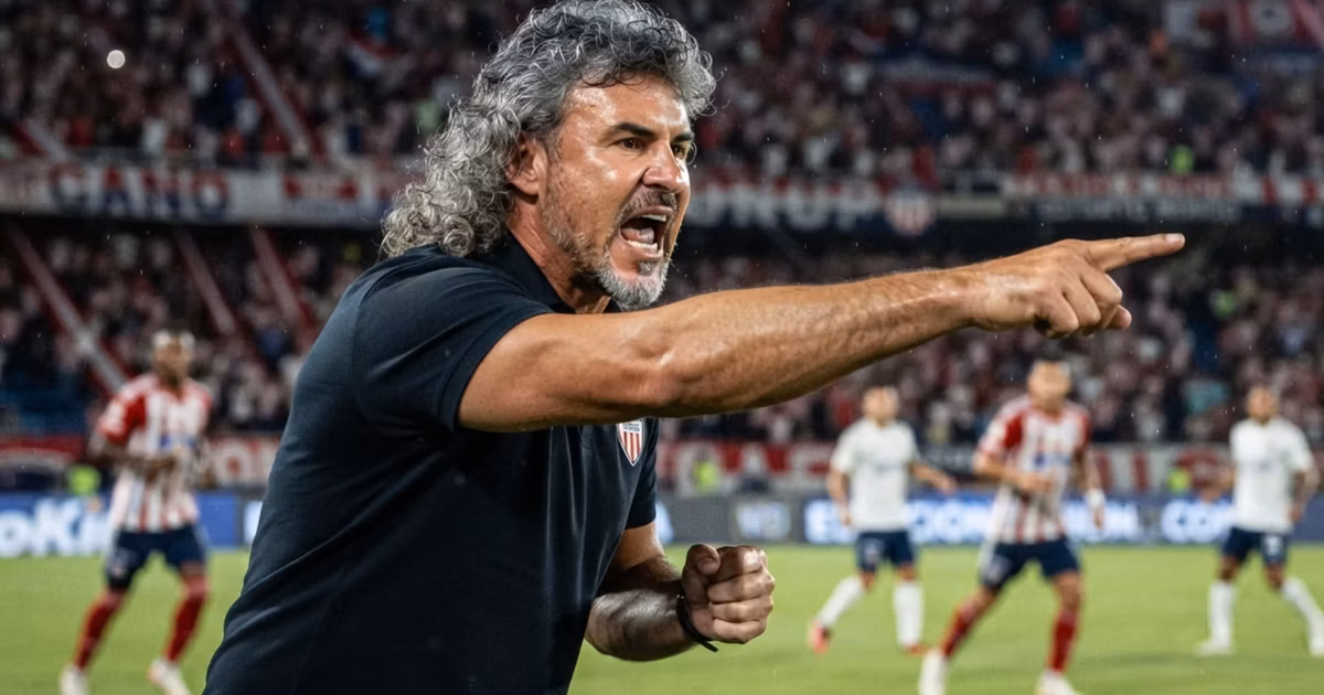 Leonel Álvarez dirigiendo