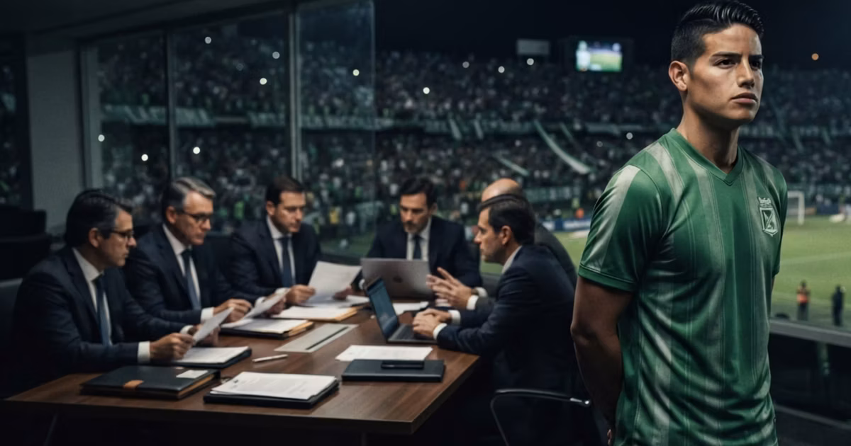Atlético Nacional tendría que romper su escala salarial para fichar a James Rodríguez