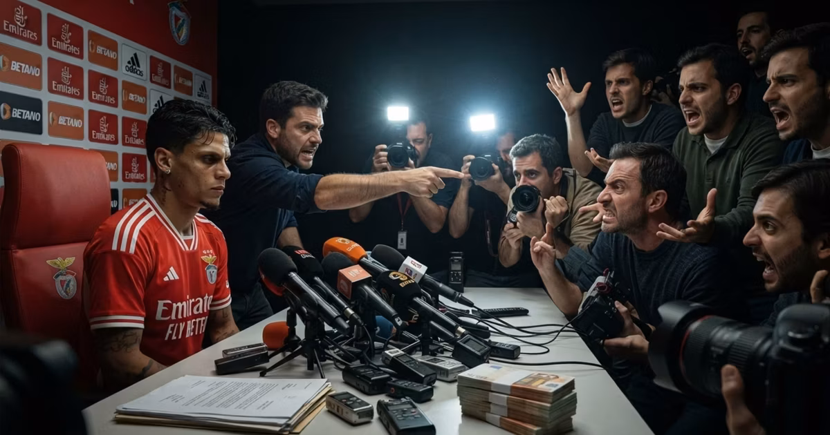 Richard Ríos con cuestionamientos en Portugal