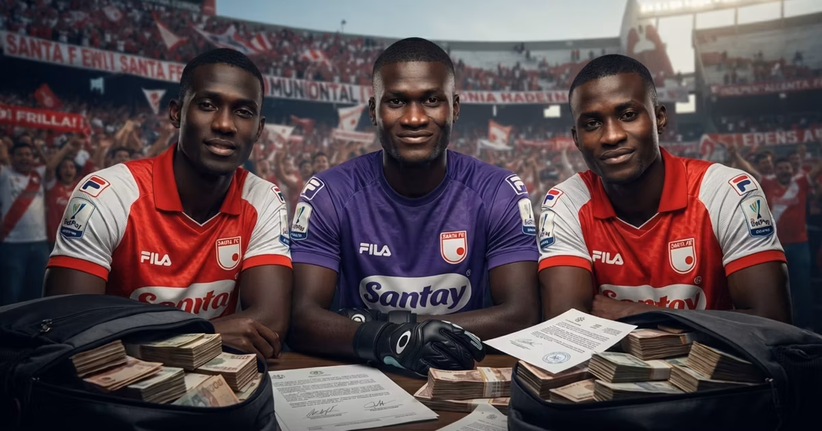 Weimar Asprilla, Ewil Murillo y Yilmar Velásquez 