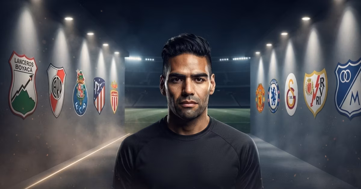 Clubes de Radamel Falcao