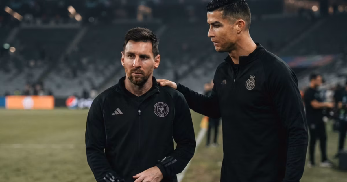 Cristiano Ronaldo y Lionel Messi