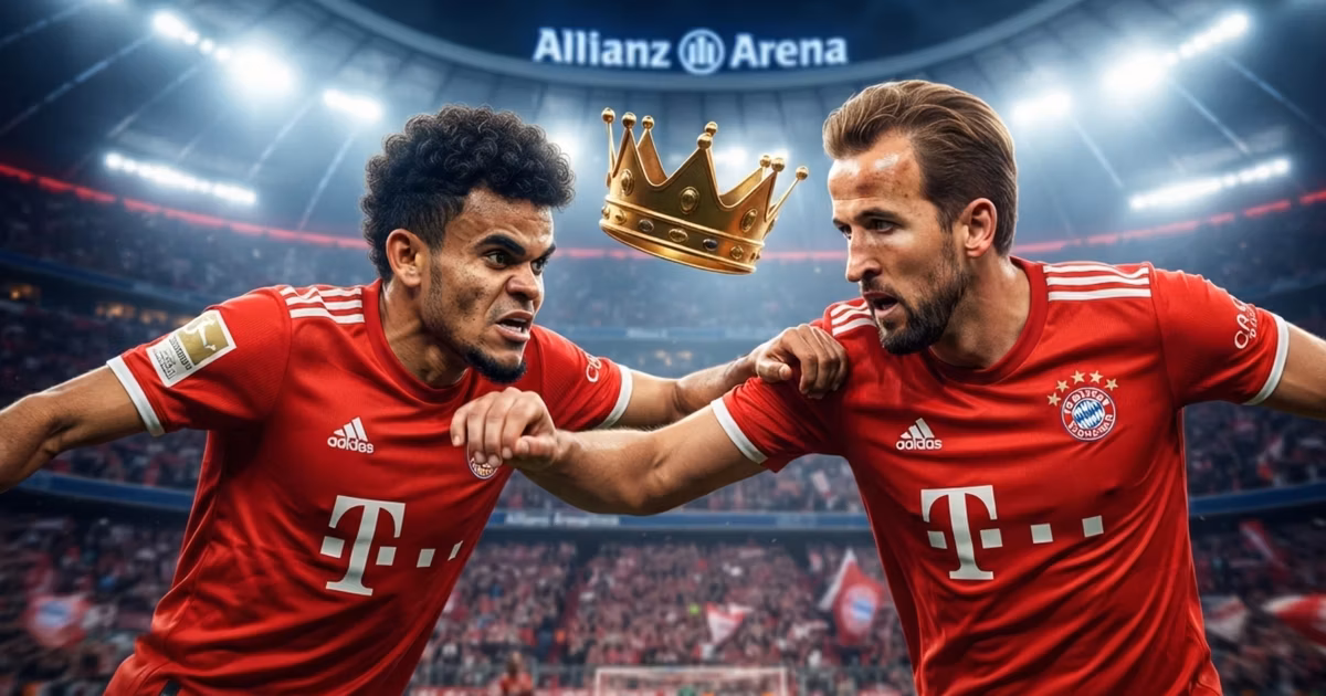 Luis Díaz y Harry Kane