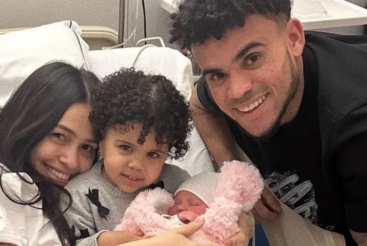 El nacimiento de la segunda hija de Luis Díaz en Inglaterra 