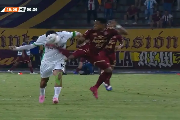 Roja para Tolima en el cierre del primer timepo