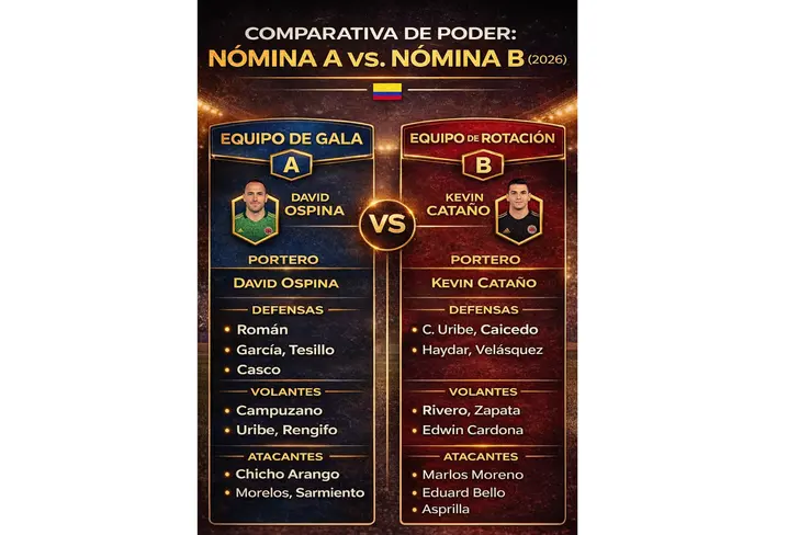Los equipos que puede formar Atlético Nacional