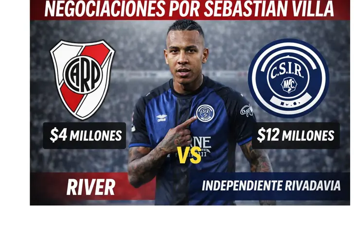 La oferta de Villa por Independiente Rivadavia