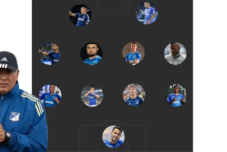 El 11 de Hérnan Torres con Falcao en cancha