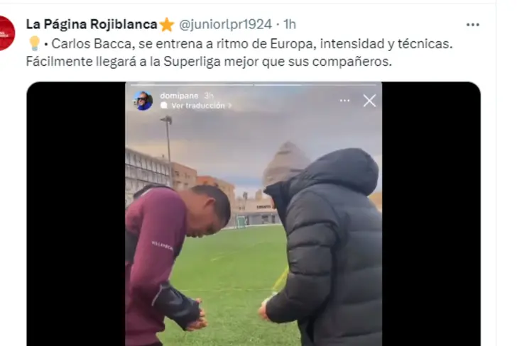 El duro entrenamiento de Carlos Bacca previo a esta temporada 