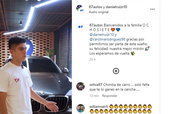 La camioneta BMS que compró Daniel Ruiz 
