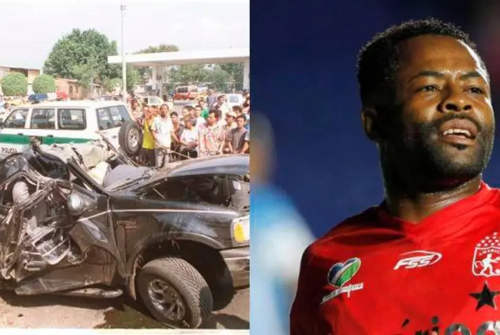 Así quedó el vehículo del Tigre Castillo tras accidente en Cali (El Colombiano)